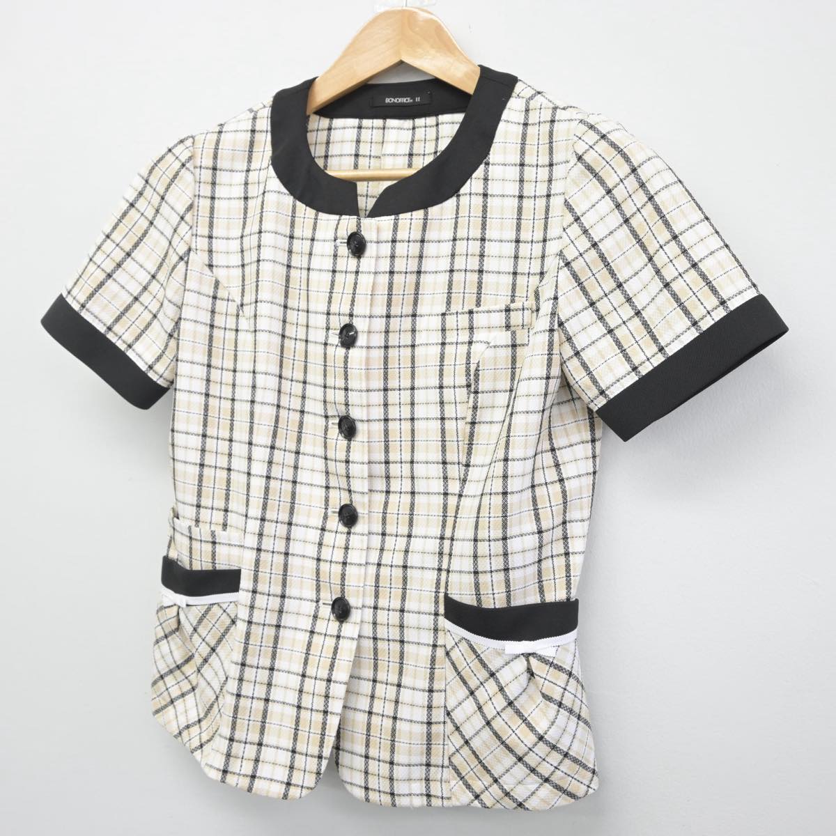 【中古】 事務服 女子制服 1点（シャツ）sf030064