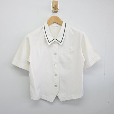 【中古】鹿児島県 松陽高等学校 女子制服 2点（シャツ・スカート）sf030081