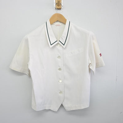 【中古】鹿児島県 松陽高等学校 女子制服 2点（シャツ・スカート）sf030082