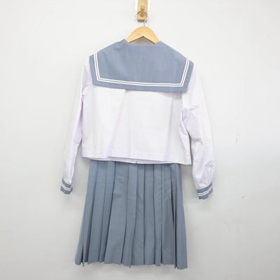 【中古】鹿児島県 鹿児島市立城西中学校 女子制服 5点（セーラー服・セーラー服・スカート）sf030084