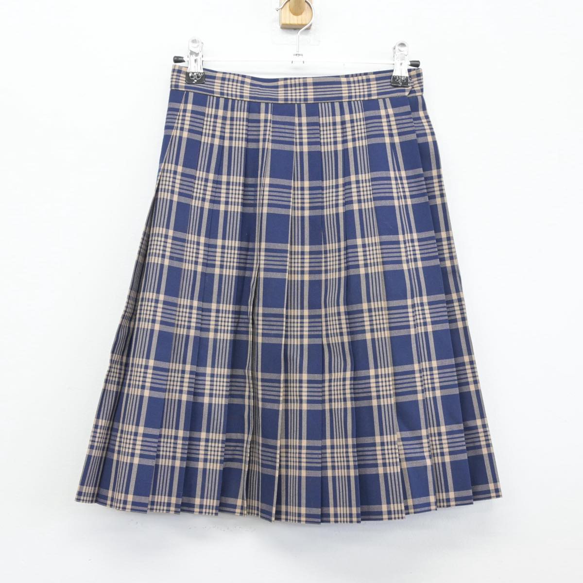 【中古】埼玉県 山村学園高等学校 女子制服 2点（ベスト・スカート）sf030103