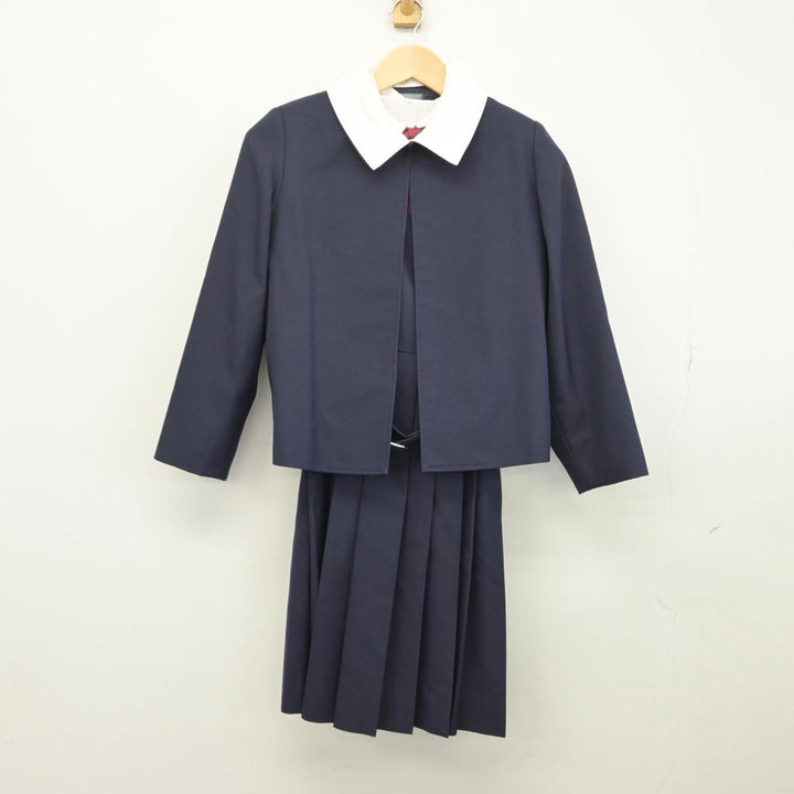 PSA10 連番　制服の千世　制服の希 中古】東京都 船橋希望中学校 女子制服 3点（ブレザー・スカート