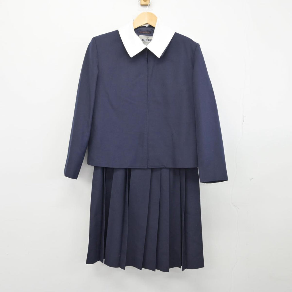 中古】千葉県 我孫子中学校 女子制服 4点（ブレザー・シャツ・ジャンパースカート）sf030124 | 中古制服通販パレイド