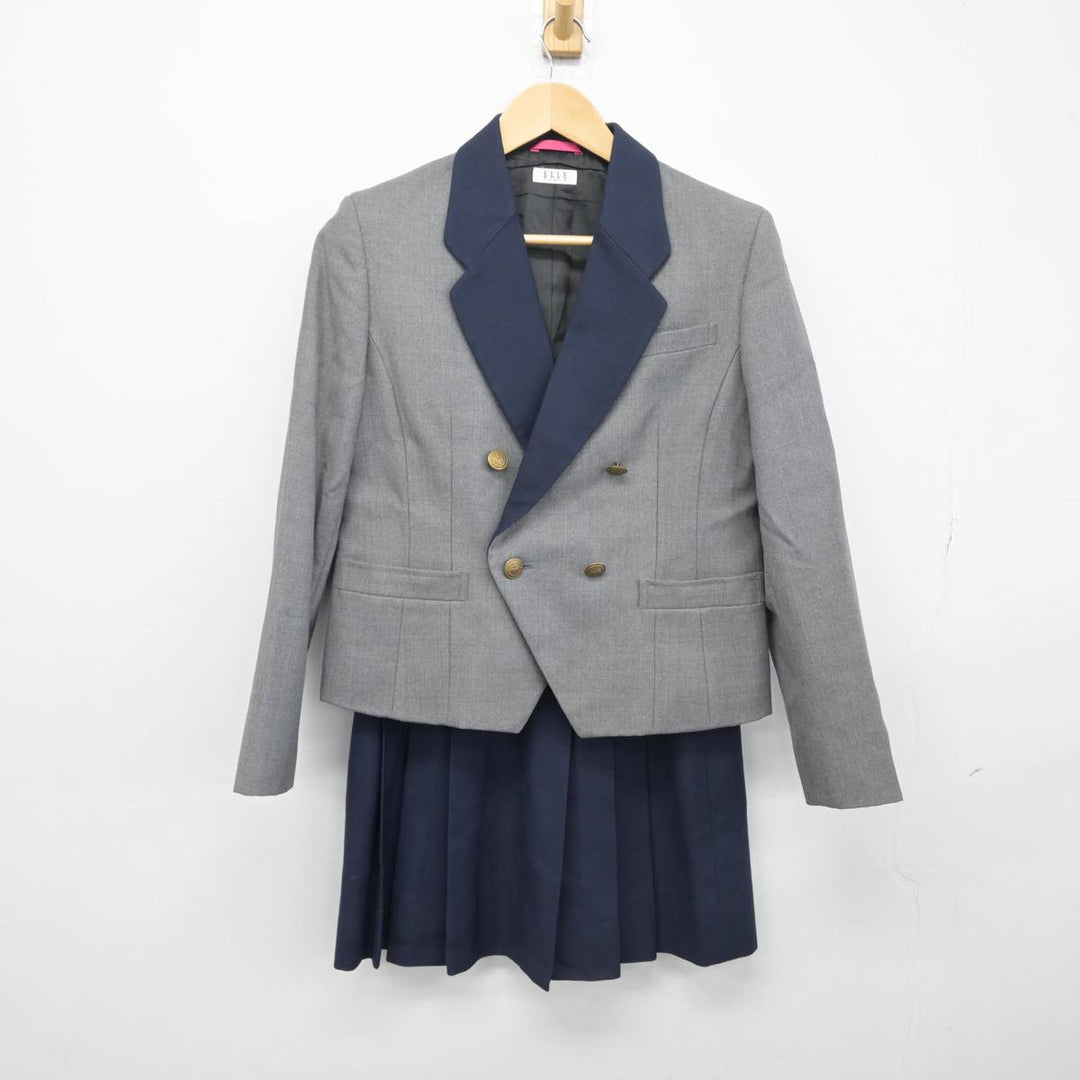 【中古】群馬県 新島学園高等学校 女子制服 4点（ブレザー・スカート）sf030138 | 中古制服通販パレイド