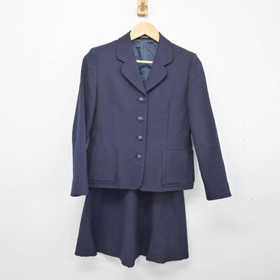 【中古】群馬県 高崎女子高等学校 女子制服 3点（ブレザー・ベスト・スカート）sf030139