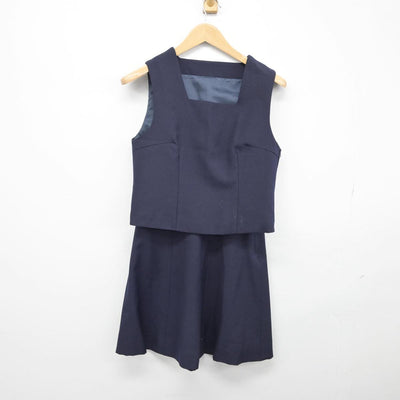 【中古】群馬県 高崎女子高等学校 女子制服 3点（ブレザー・ベスト・スカート）sf030139