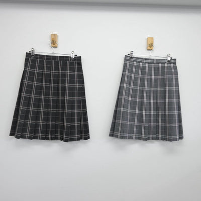 【中古】埼玉県 聖望学園高等学校 女子制服 2点（スカート・スカート）sf030164