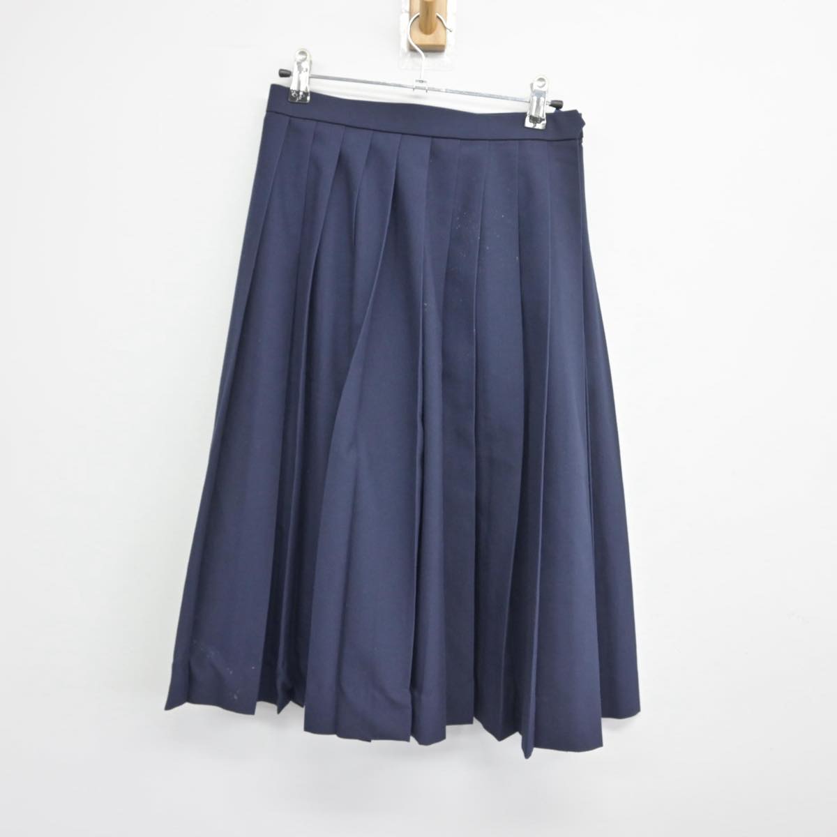 【中古】富山県 山室中学校 女子制服 3点（シャツ・スカート）sf030167