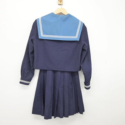 【中古】大阪府 清水谷高等学校 女子制服 4点（セーラー服・スカート）sf030172