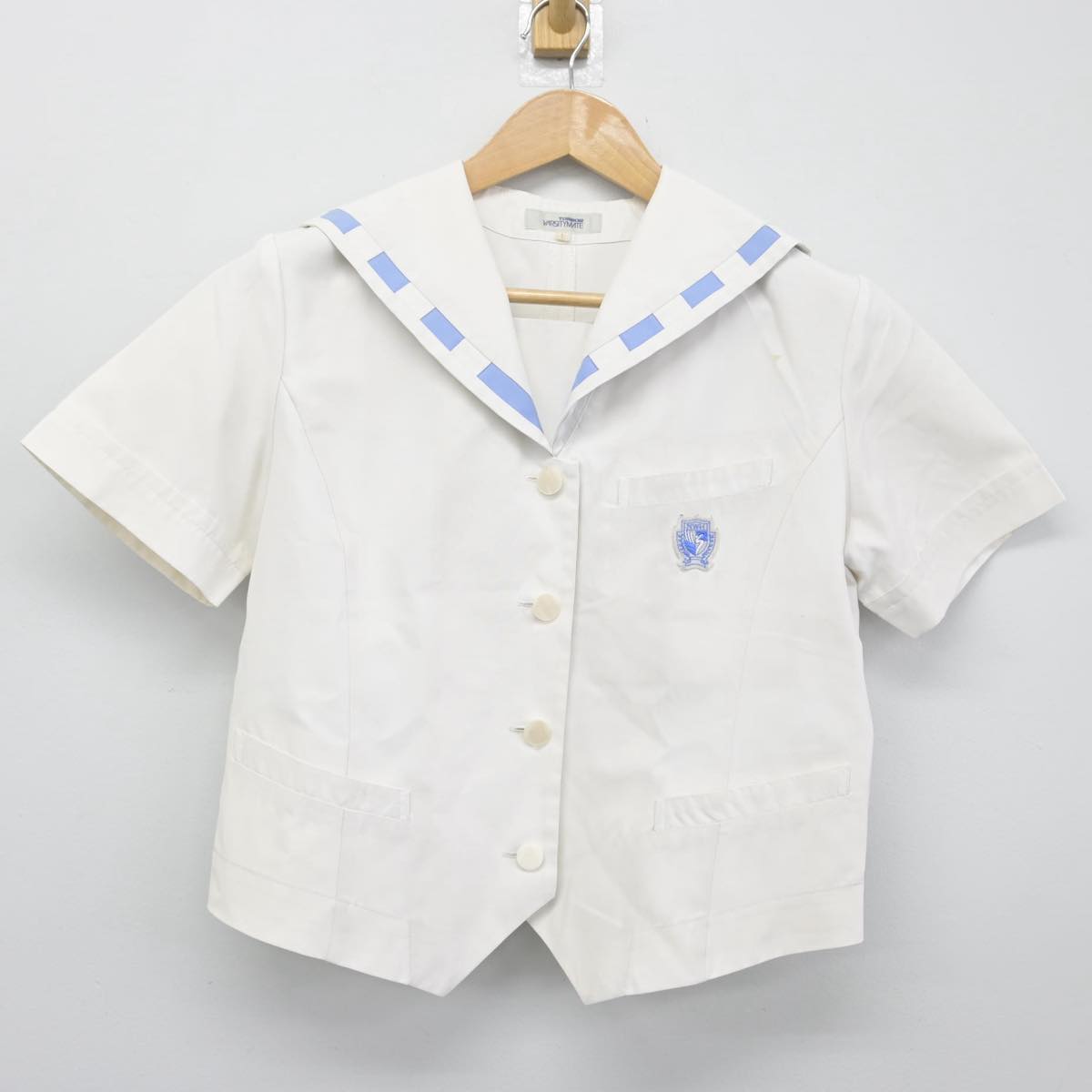 【中古】長崎県 長崎女子高等学校 女子制服 2点（セーラー服）sf030179