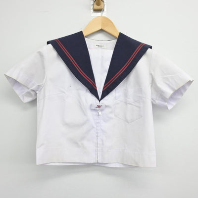 【中古】大阪府 細河中学校 女子制服 2点（セーラー服・スカート）sf030193