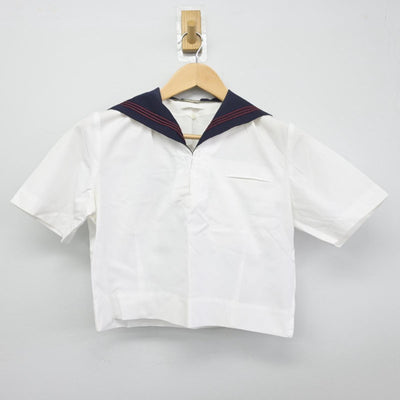 【中古】東京都 松蔭中学校 女子制服 1点（セーラー服）sf030200