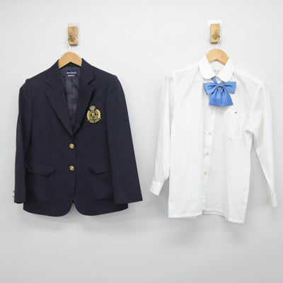 【中古】東京都 国士舘中学校高等学校 女子制服 5点（ブレザー・シャツ・スカート）sf030211