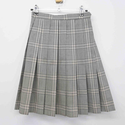 【中古】東京都 国士舘中学校高等学校 女子制服 4点（ニット・シャツ・スカート）sf030212