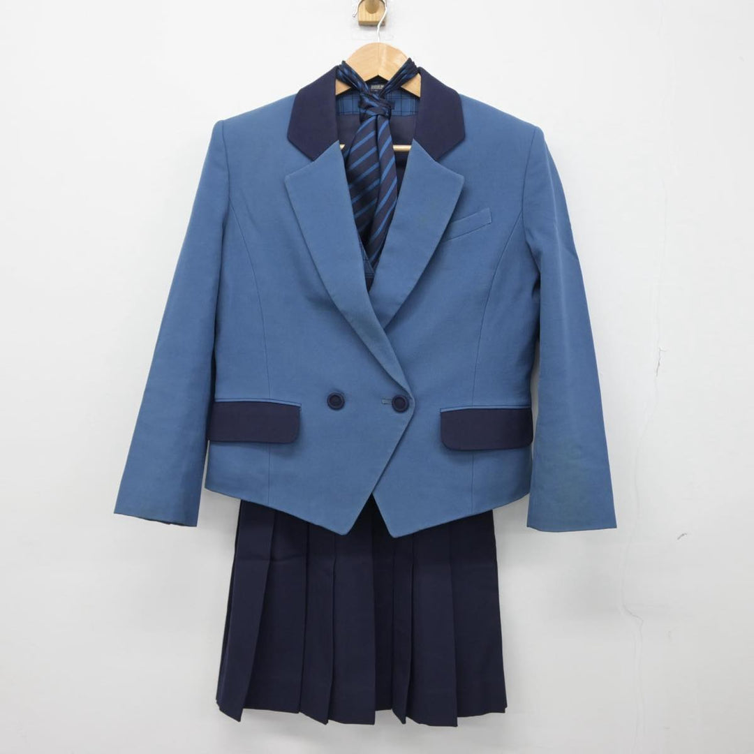 【中古】広島県 広島工業大学高等学校 女子制服 4点（ブレザー・ベスト・スカート）sf030223 | 中古制服通販パレイド