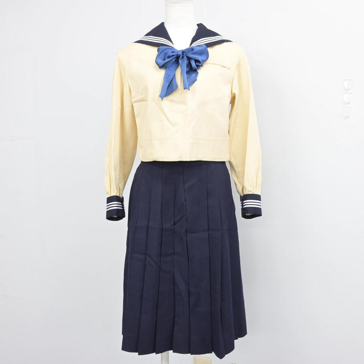 中古】千葉県 東京学館浦安高等学校 女子制服 3点 (セーラー服