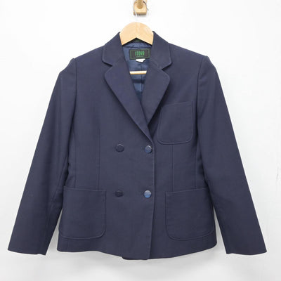 【中古】広島県 五日市中学校 女子制服 3点（ブレザー・シャツ・スカート）sf030233