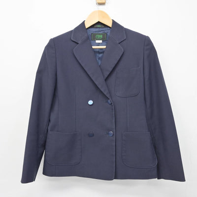 【中古】広島県 五日市中学校 女子制服 3点（ブレザー・シャツ・スカート）sf030234