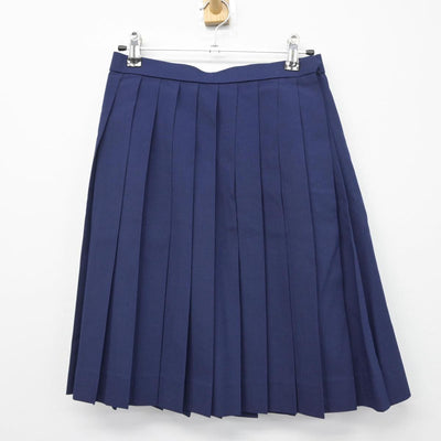 【中古】千葉県 薬園台高等学校 女子制服 2点（ベスト・スカート）sf030239