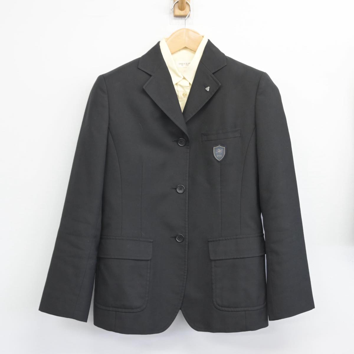 【中古】東京都 八王子学園八王子高等学校 女子制服 4点（ブレザー・シャツ・スカート）sf030245