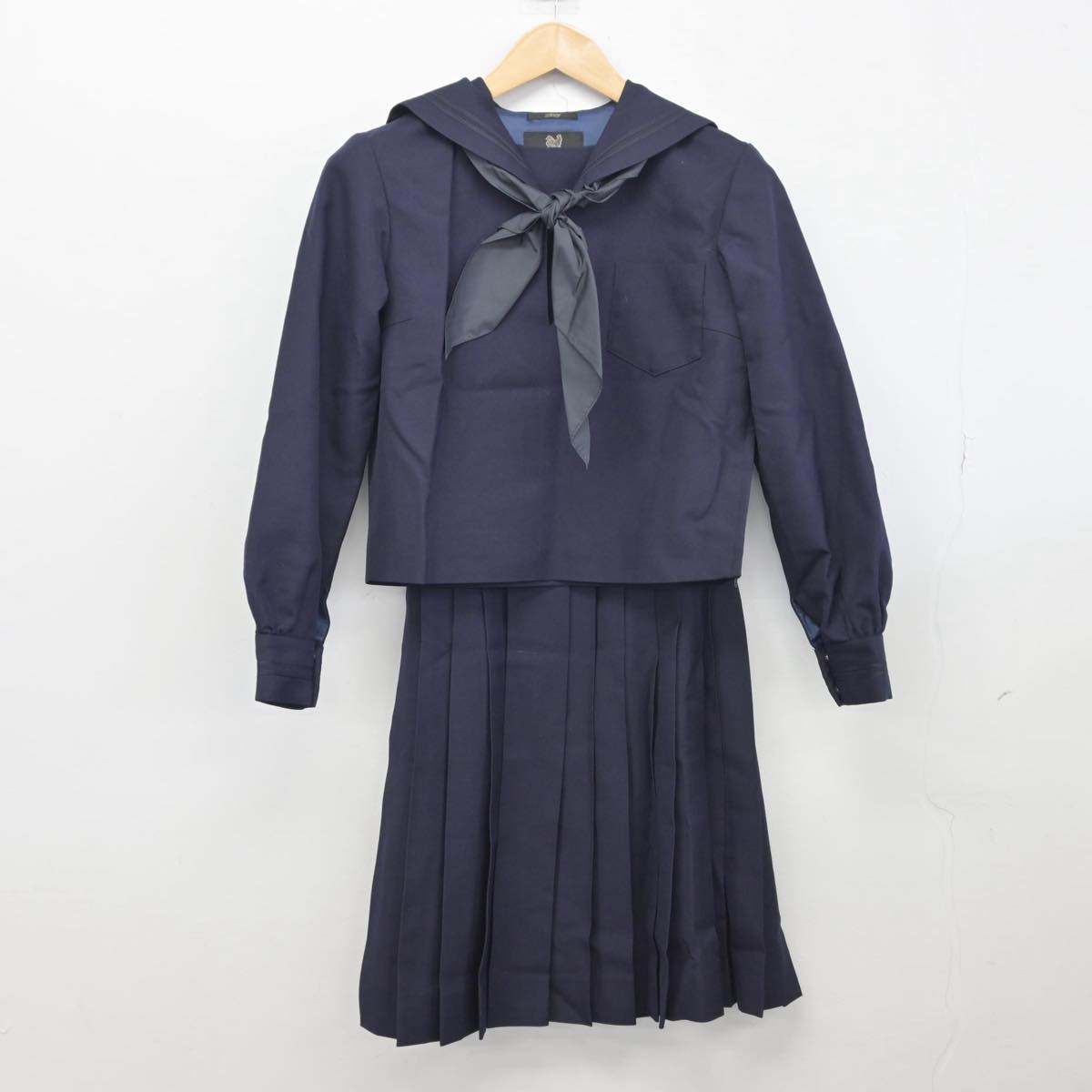 【中古】東京都 田園調布学園高等部 女子制服 4点（セーラー服・スカート）sf030248