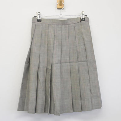 【中古】東京都 田園調布学園高等部 女子制服 3点（ニットベスト・スカート）sf030249