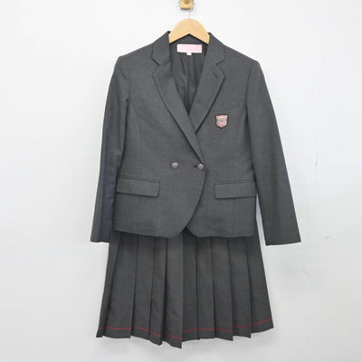 【中古】東京都 桜美林高等学校 女子制服 2点（ブレザー・スカート）sf030256