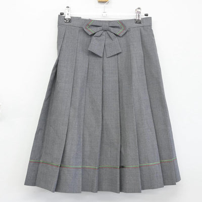 【中古】東京都 桜美林中学校/旧モデル 女子制服 3点（シャツ・ベスト・スカート）sf030259