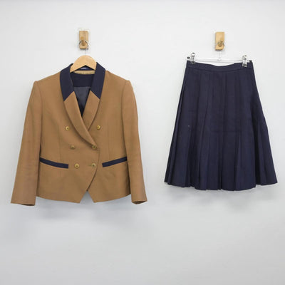 【中古】岡山県 興陽高等学校 女子制服 3点（ブレザー・ベスト・スカート）sf030261