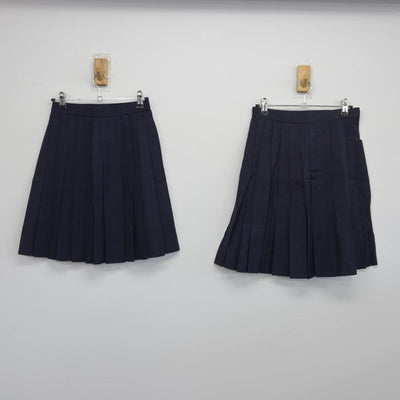 【中古】東京都 東京女学館高等学校 女子制服 2点（スカート・スカート）sf030276