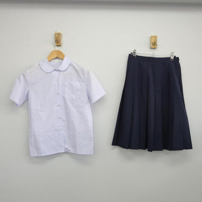 【中古】岩手県 一関中学校 女子制服 2点（シャツ・スカート）sf030307