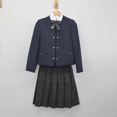 【中古】大阪府 大阪桐蔭高等学校 女子制服 5点（ブレザー・ニット・シャツ・スカート）sf030314