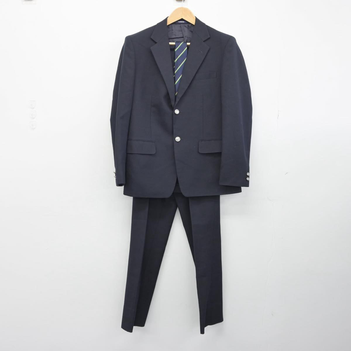 【中古】宮城県 仙台商業高等学校 男子制服 5点（ブレザー・ズボン）sf030322