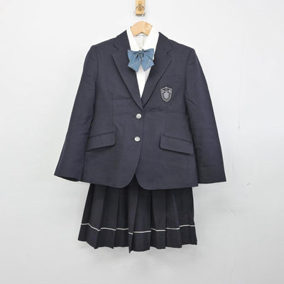 【中古】東京都 東京女子学園中学校高等学校 女子制服 4点（ブレザー・シャツ・スカート）sf030340