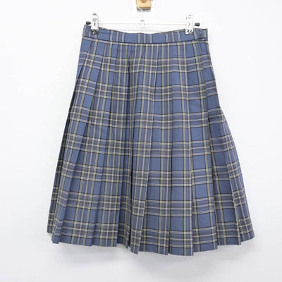 【中古】東京都 東京女子学園中学校高等学校 女子制服 2点（ニット・スカート）sf030341