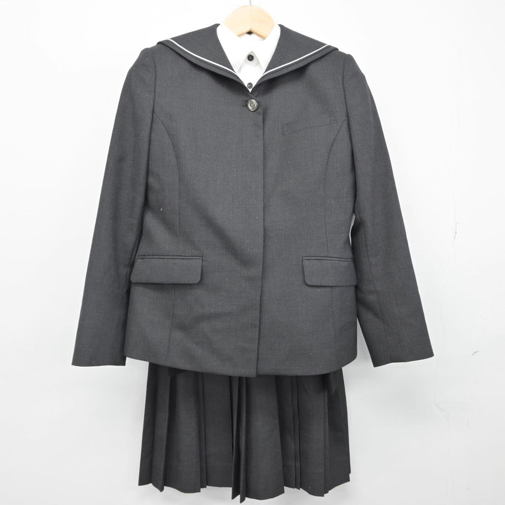 中古】埼玉県 川越初雁高等学校 女子制服 4点（ブレザー・シャツ・ニット・スカート）sf030366 | 中古制服通販パレイド