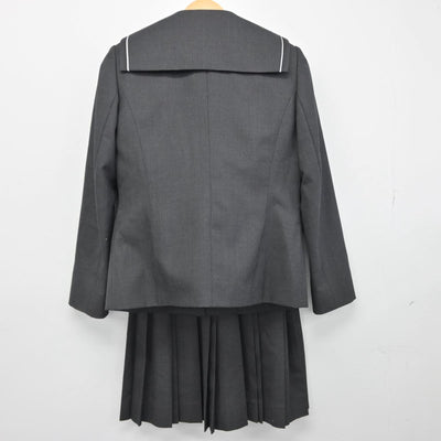 【中古】埼玉県 川越初雁高等学校 女子制服 4点（ブレザー・シャツ・ニット・スカート）sf030366