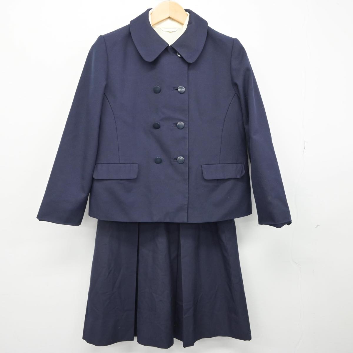 【中古】宮崎県 宮崎大宮高等学校 女子制服 3点（ブレザー・シャツ・スカート）sf030368