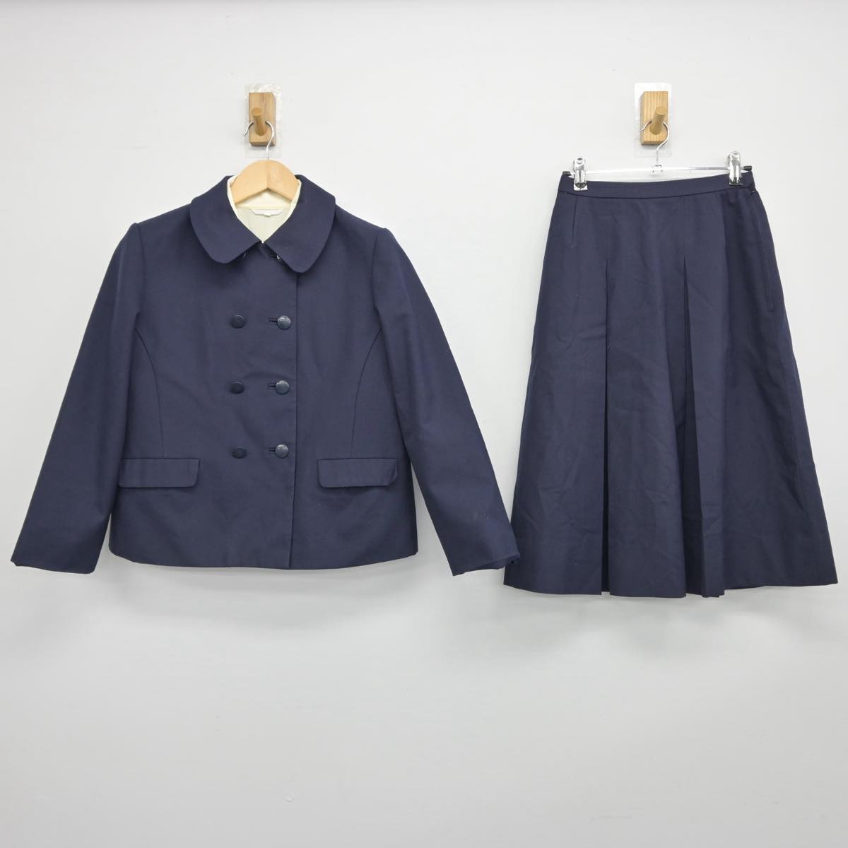 【中古】宮崎県 宮崎大宮高等学校 女子制服 3点（ブレザー・シャツ・スカート）sf030368