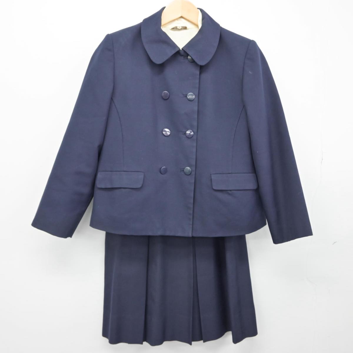 【中古】宮崎県 宮崎大宮高等学校 女子制服 3点（ブレザー・シャツ・スカート）sf030369