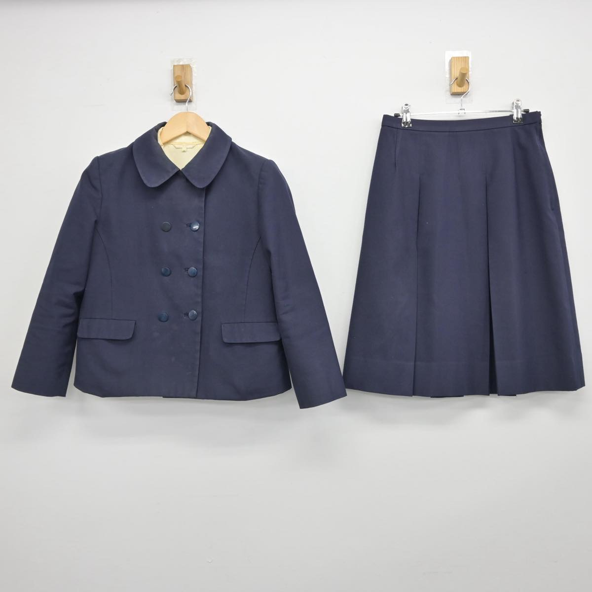 【中古】宮崎県 宮崎大宮高等学校 女子制服 3点（ブレザー・シャツ・スカート）sf030370