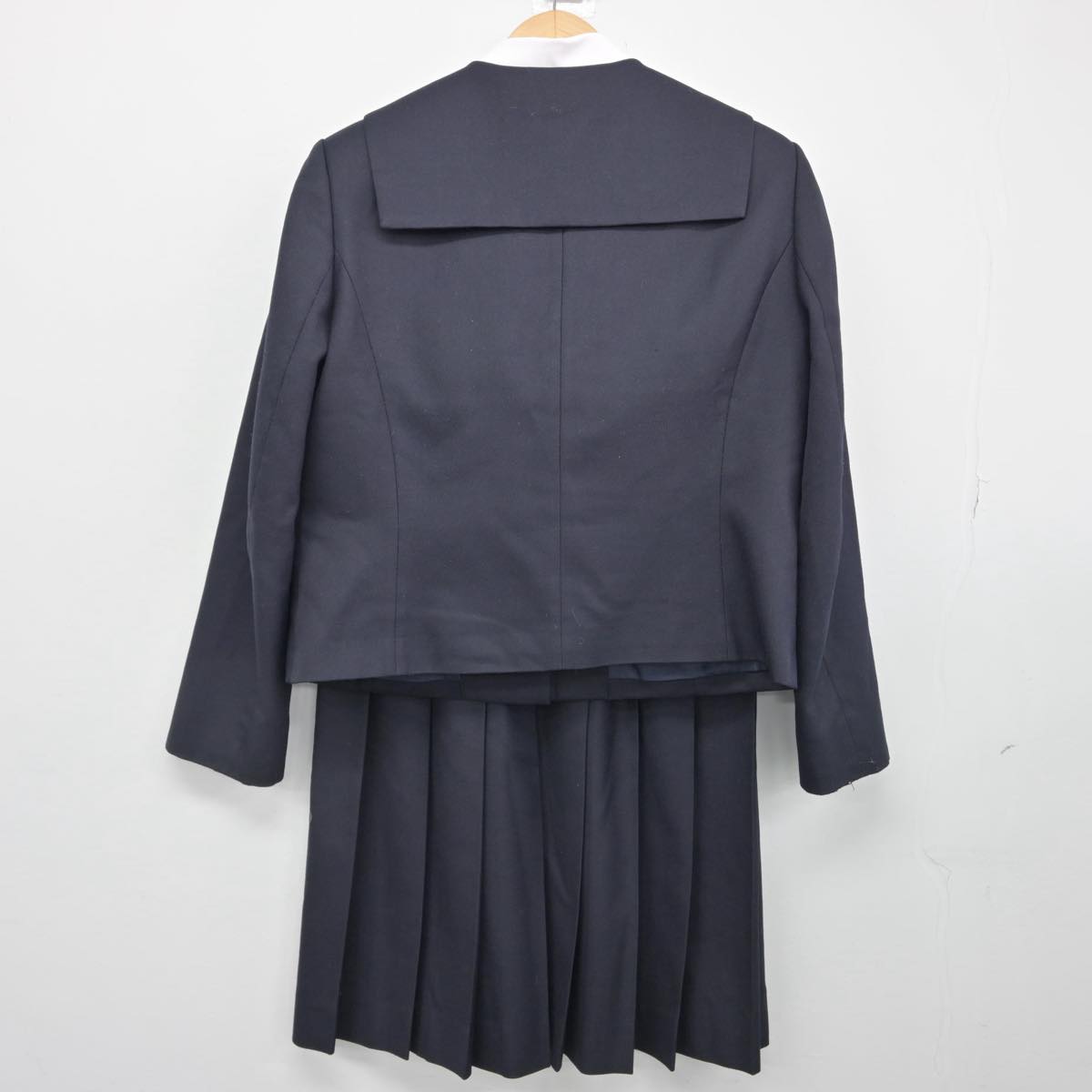 【中古】新潟県 津南中等教育学校 女子制服 4点（ブレザー・シャツ・スカート）sf030382