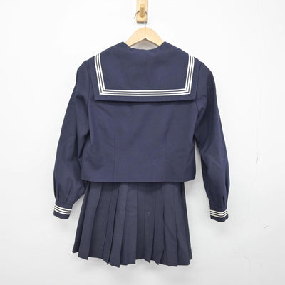 【中古】東京都 文京区立第六中学校 女子制服 3点（セーラー服・スカート）sf030391