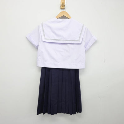 【中古】大阪府 四天王寺中学校 女子制服 2点（セーラー服・スカート）sf030409