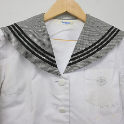 【中古】千葉県 志学館高等部 女子制服 2点（セーラー服）sf030428