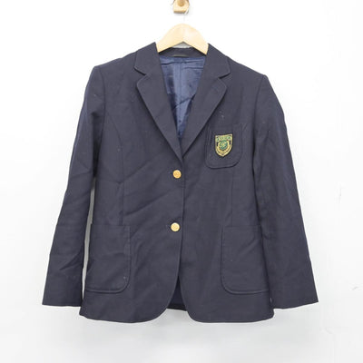 【中古】千葉県 拓殖大学紅陵高等学校 女子制服 1点（ブレザー）sf030433