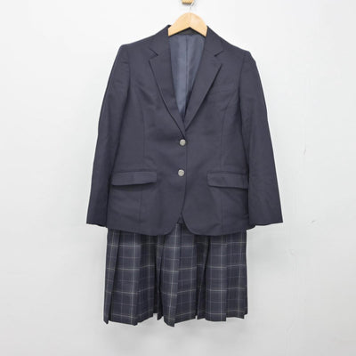 【中古】埼玉県 入間わかくさ高等特別支援学校 女子制服 2点（ブレザー・スカート）sf030436