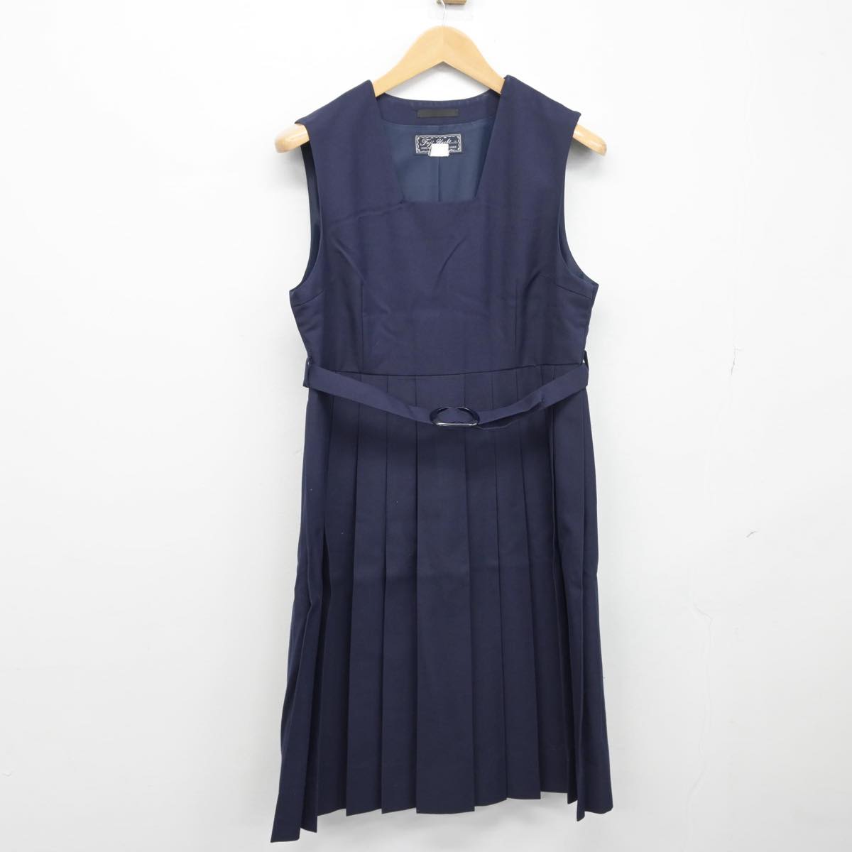 【中古】鹿児島県 伊集院中学校 女子制服 3点（セーラー服・ジャンパースカート）sf030441