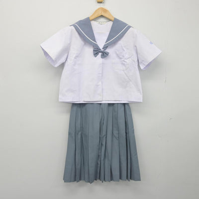 【中古】鹿児島県 伊集院中学校 女子制服 3点（セーラー服・スカート）sf030442