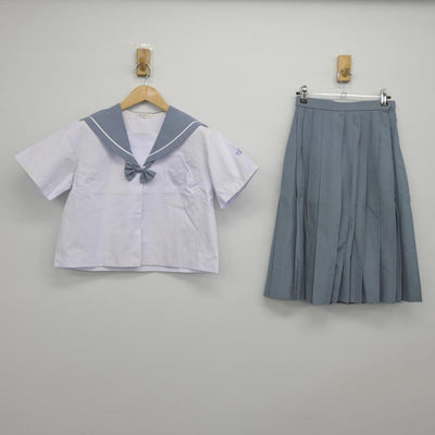 【中古】鹿児島県 伊集院中学校 女子制服 3点（セーラー服・スカート）sf030442